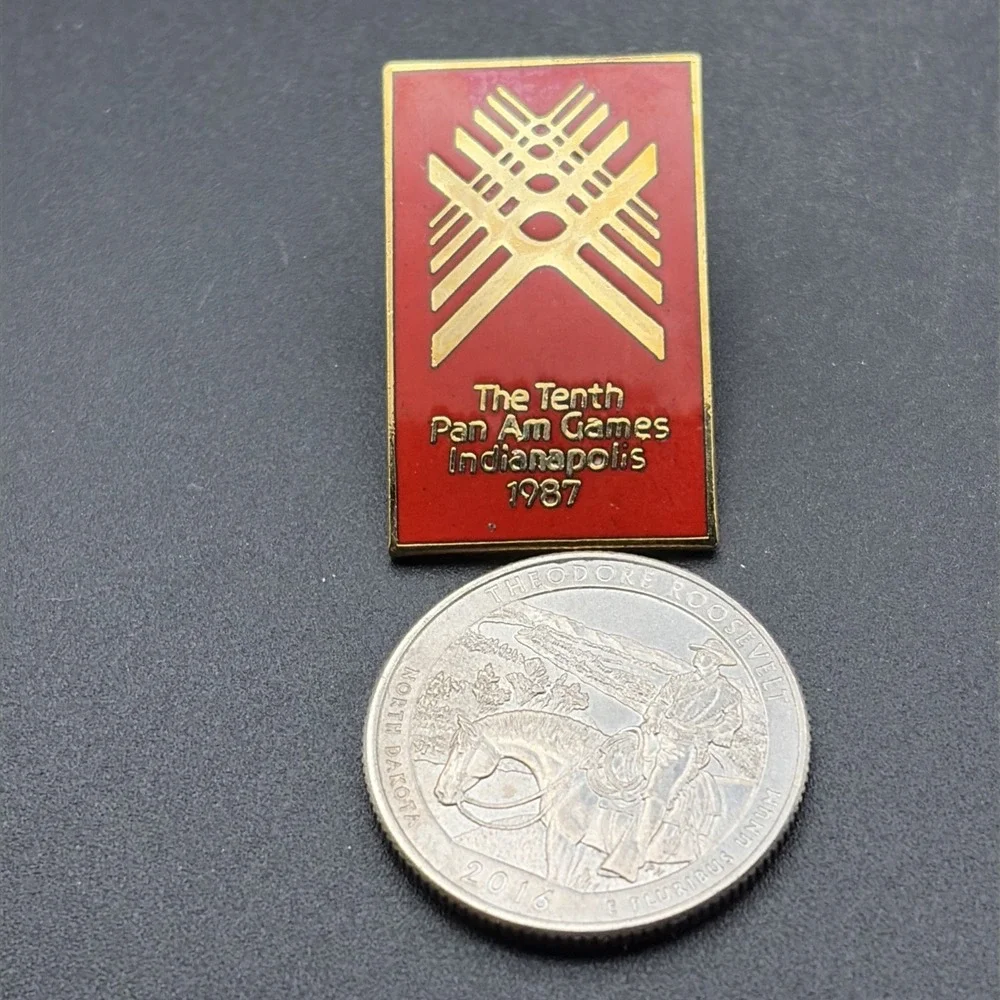 The Tenth Pan Am Games Indianapolis 1987‎ Lapel Hat Pin